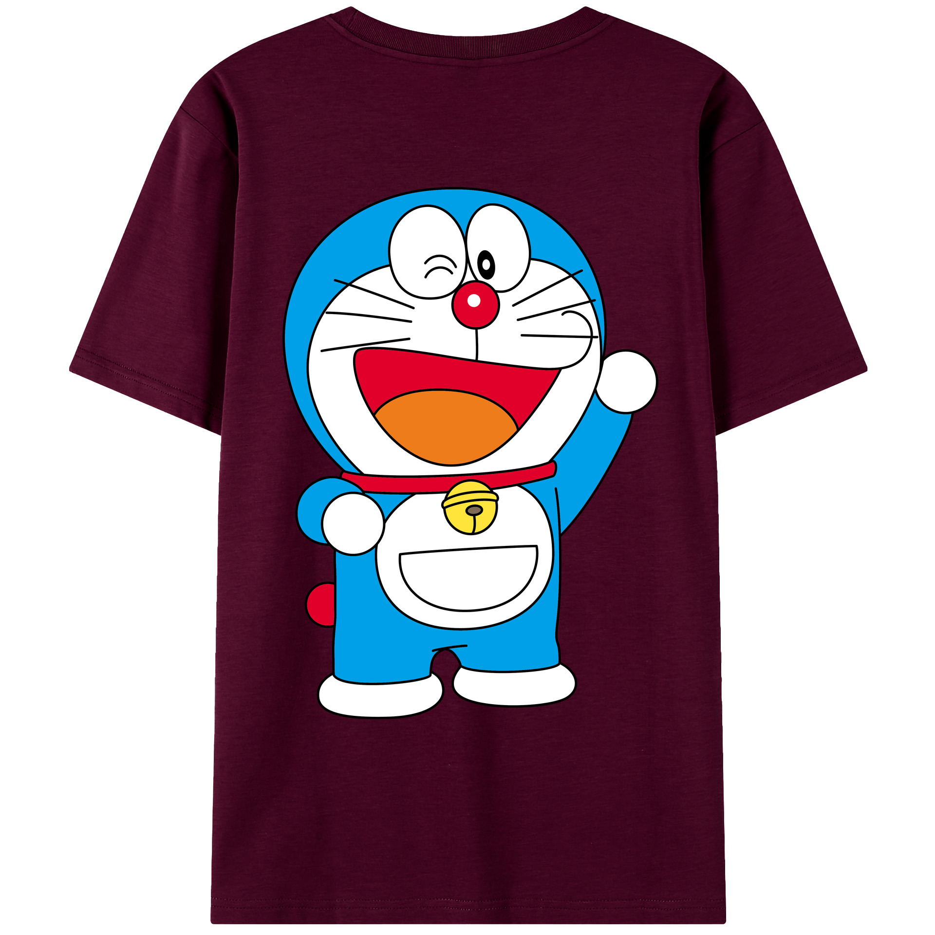 （画像用） ドラえもん Doraemon レディース半袖Tシャツ(バックプリント)